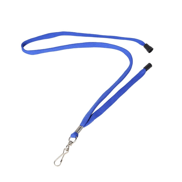 3/8" Tubular Lanyard w/ Buckle Release & Swivel J Hoo