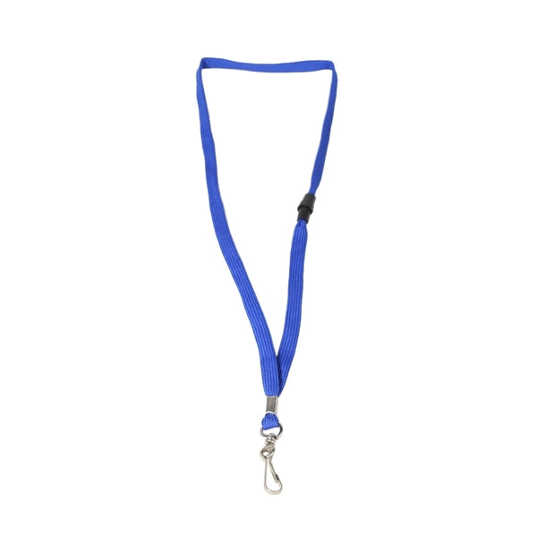 3/8" Tubular Lanyard w/ Buckle Release & Swivel J Hoo