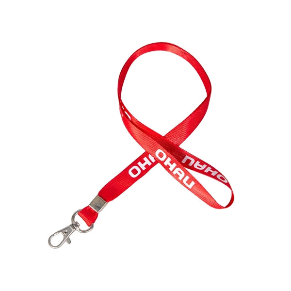 1/2" Lanyard w/ Lobster Claw & Metal Crimp
