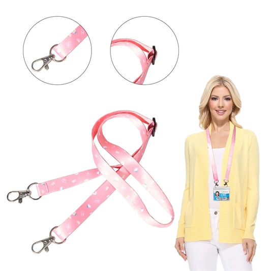 1/2" Double Ended Lanyard w/ Lobster Claw