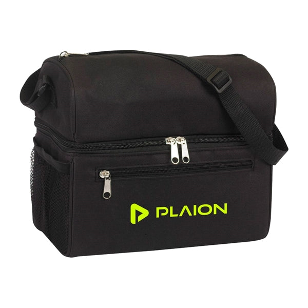 Poly Insulated Compartments Lunch Bag
