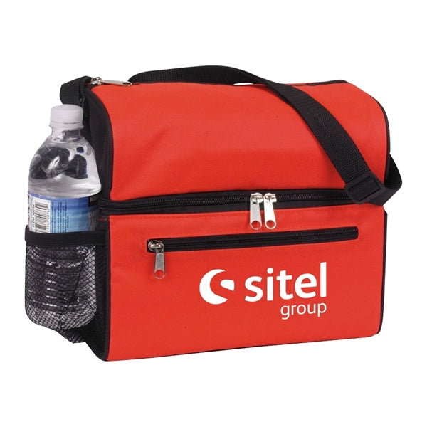 Poly Insulated Compartments Lunch Bag