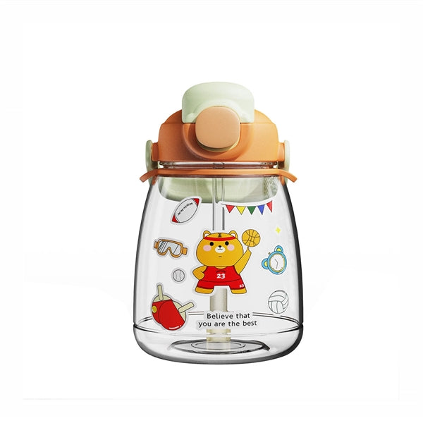 44oz.Big-Belly Bottle with Straw37oz. Cute Big-Belly Bottle