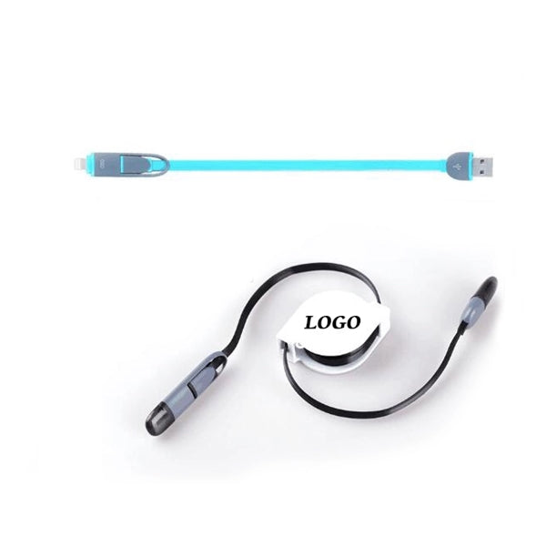 Creative telescopic data line