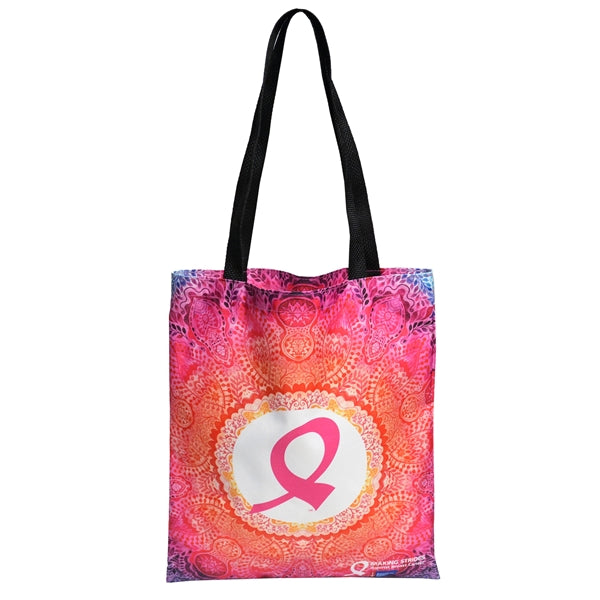 Sublimated Magazine Tote Bag IMPORT (13.5"w x 15.5"h)