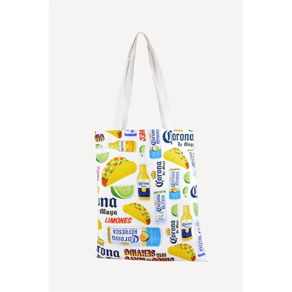 Sublimated Magazine Tote Bag IMPORT (13.5"w x 15.5"h)