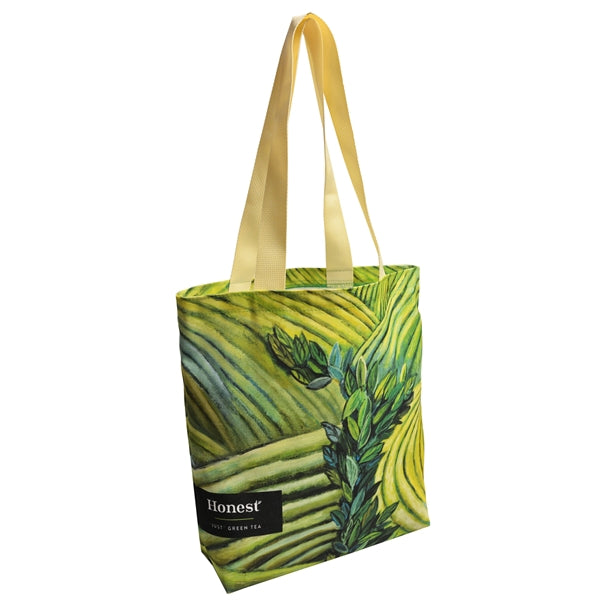 Sublimated Magazine Tote Bag IMPORT (13.5"w x 15.5"h)