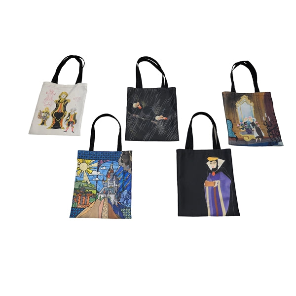Sublimated Magazine Tote Bag IMPORT (13.5"w x 15.5"h)