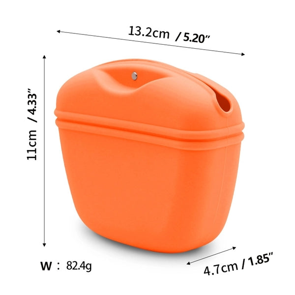 Pet Silicone Training Waist Bag