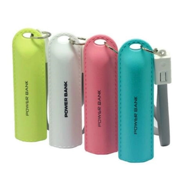2000mA key chain power bank with cable
