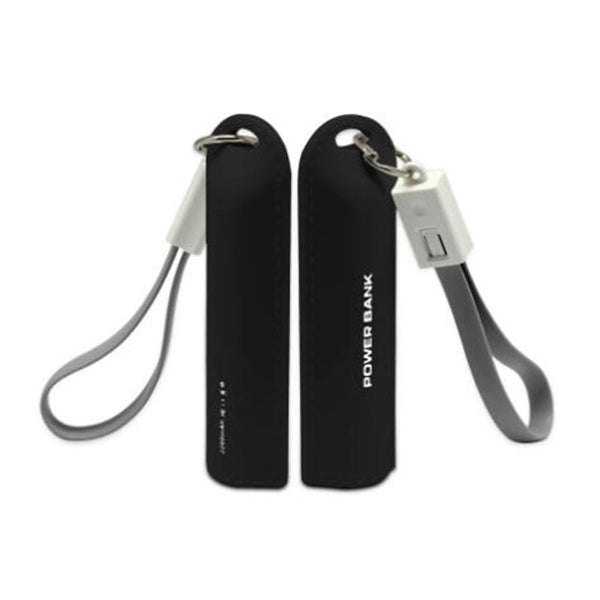 2000mA key chain power bank with cable