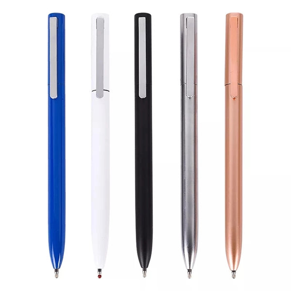 Simple twist-action metal ballpoint pen