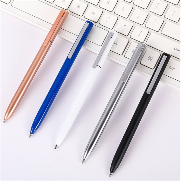 Simple twist-action metal ballpoint pen