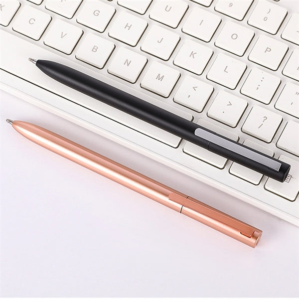 Simple twist-action metal ballpoint pen