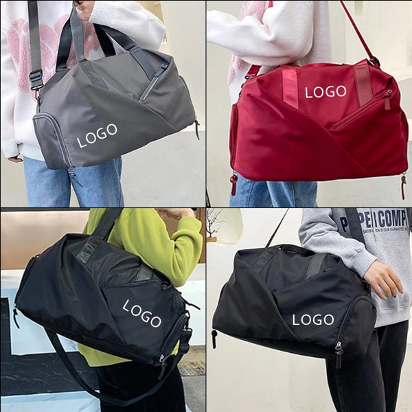 Sports Duffle Bag With Shoulder Strap