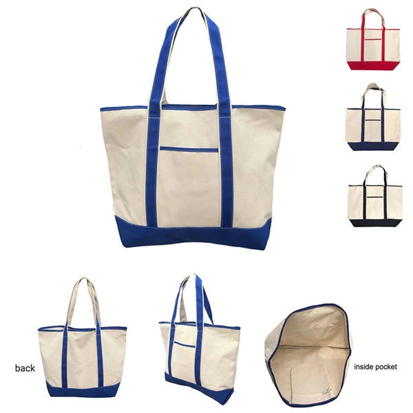 Shoreline Boat Tote with Outer Pocket