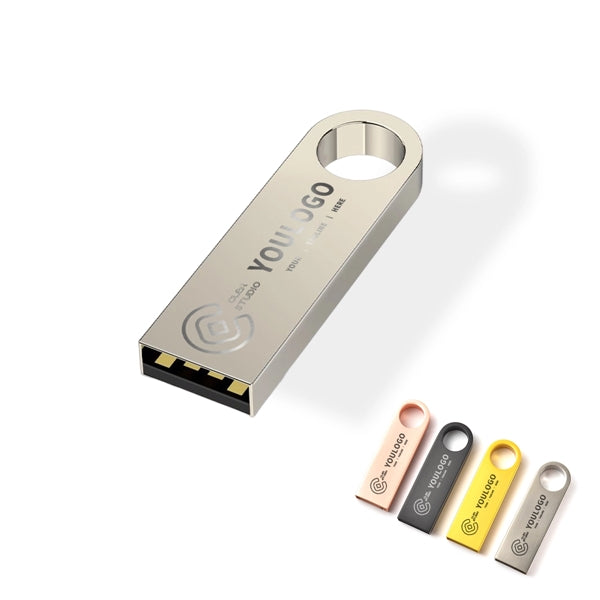 Metal Ultra-Light keychain 4GB USB Flash Disk