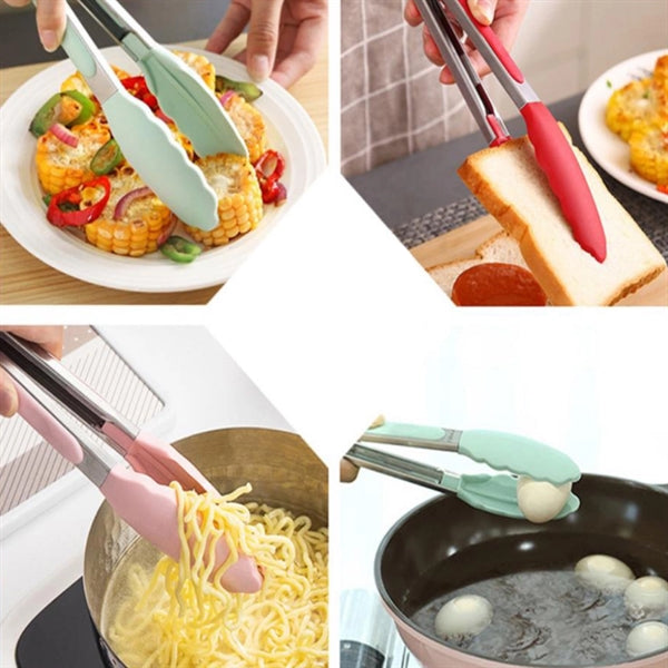 Kitchen And Barbecue Silicone Food Clip