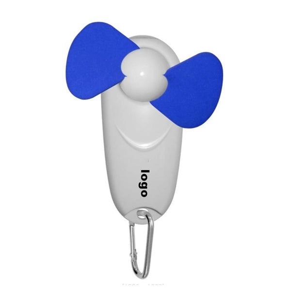 LED Torch Light Fan with Key Chain