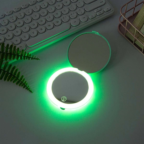 Rechargeable Led Compact Makeup Mirror