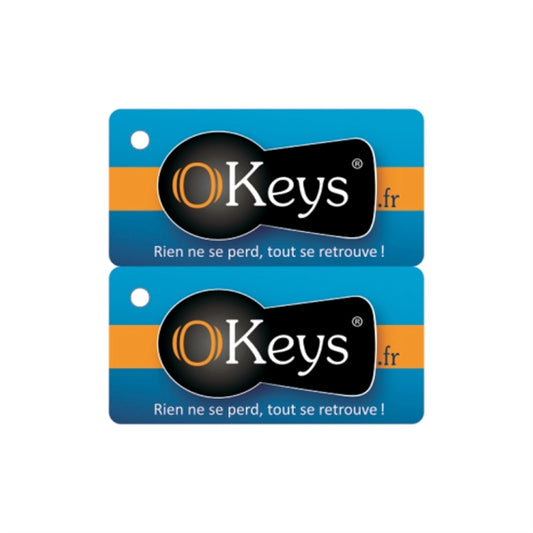 Plastic Key Tag
