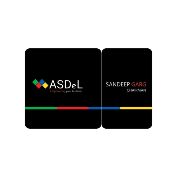 Plastic card with Key Tag