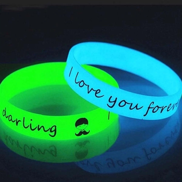 Silicone Bracelets - Glow in the Dark