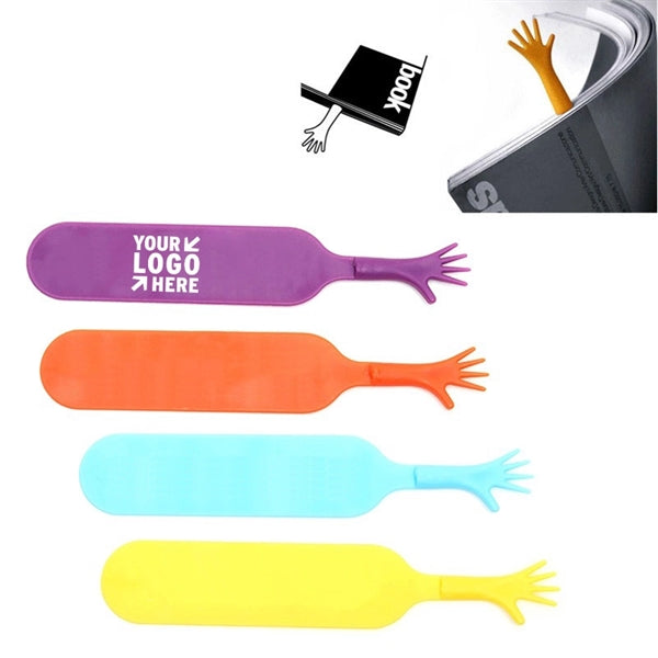 Help Me Hand Shaped Silicone Bookmark