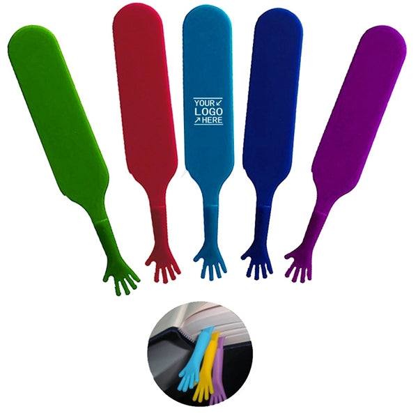 Help Me Hand Shaped Silicone Bookmark