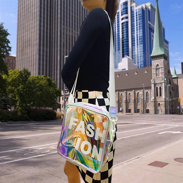TPU Adjustable Outdoor Shopping Waterproof Shoulder Bag