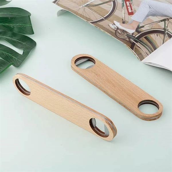 Wood Handle Bottle Opener