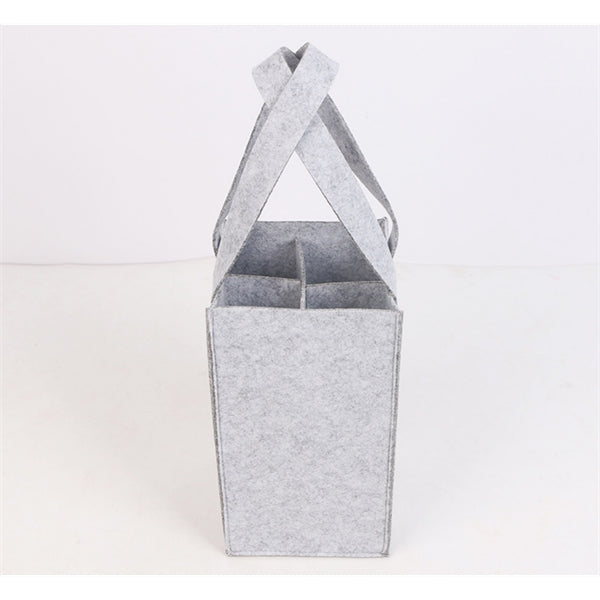 Wool Felt Wine Tote