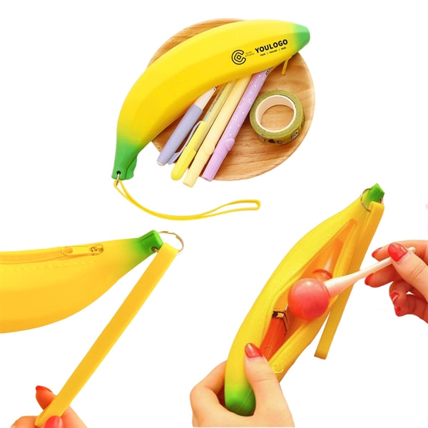 Attractive Banana Pencil Pouch Case