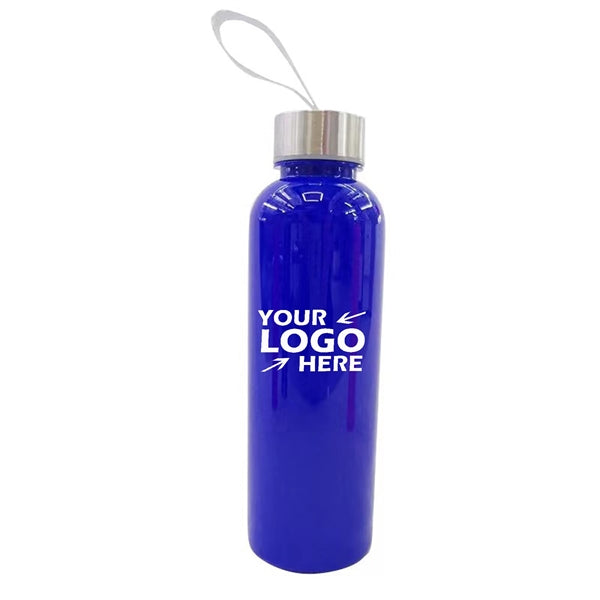 18 oz Sport Water Bottle Plastic Body