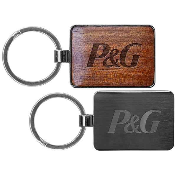 ForgeWood Rectangle Keychain