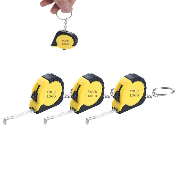 Mini Tape Measuring Keychain