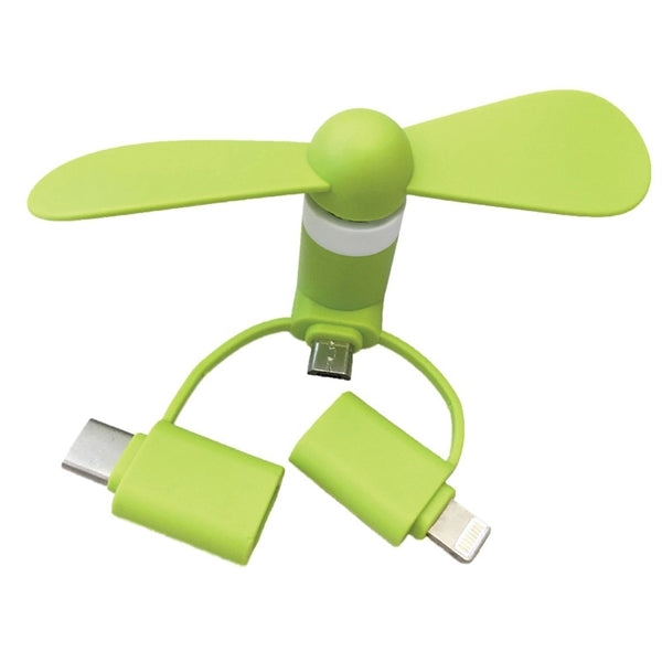 3-in-1 Mini USB Phone fan