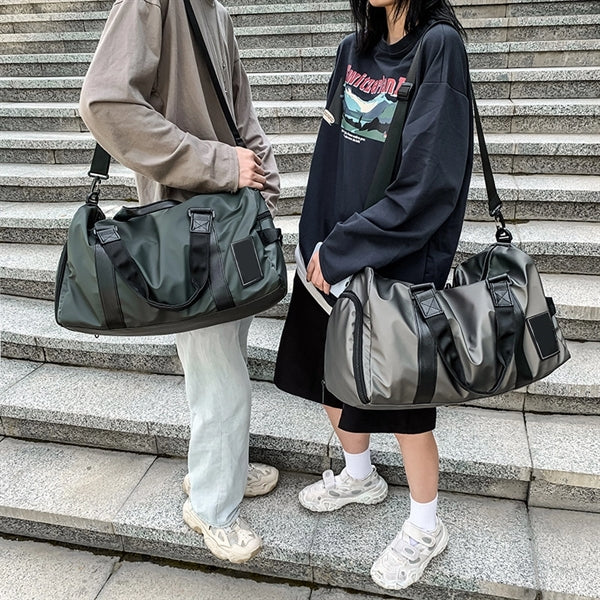 Travel Sports Tote Handbag & Yoga Gym Weekender Duffel Bag