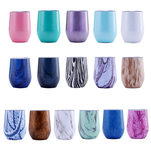 12 OZ BPA Free Swig Insulated Vacuum Tumbler Eggshell Cup