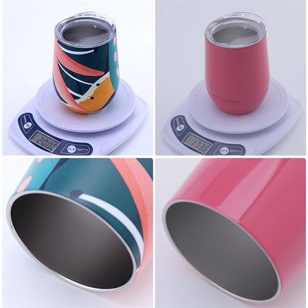 12 OZ BPA Free Swig Insulated Vacuum Tumbler Eggshell Cup