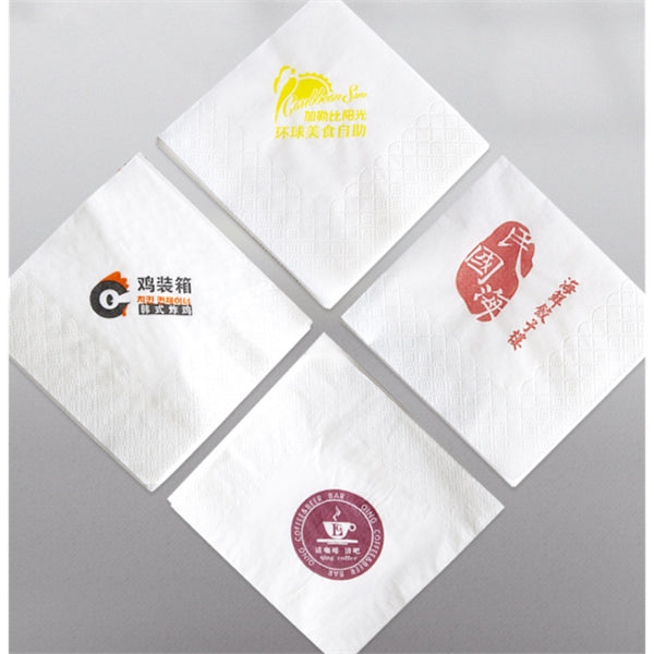 4.5" x 4.5" White 1 Ply Beverage Napkin (Free shipping)