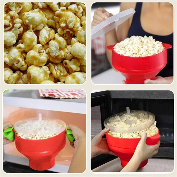 Silicone Microwave Popcorn Popper