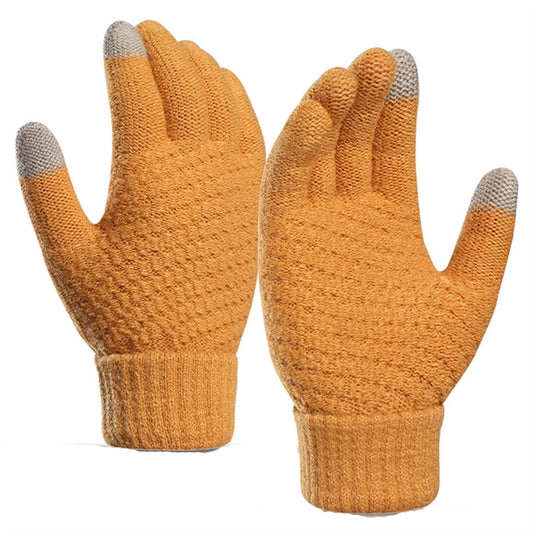 Winter Touch Knitted And Fleece Thermal Gloves