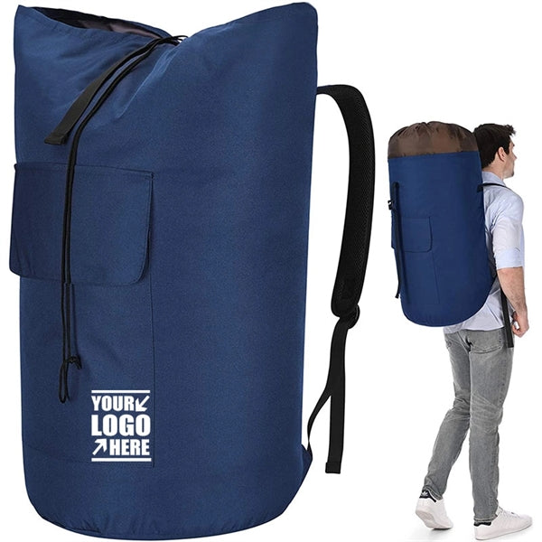 115L Laundry Backpack With Padded Shoulder Strap
