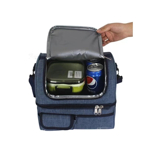 Insulated Cooler Lunch Bag With Container