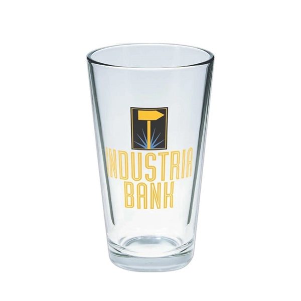 16oz. Pint Glass w/ Full-color logo imprint