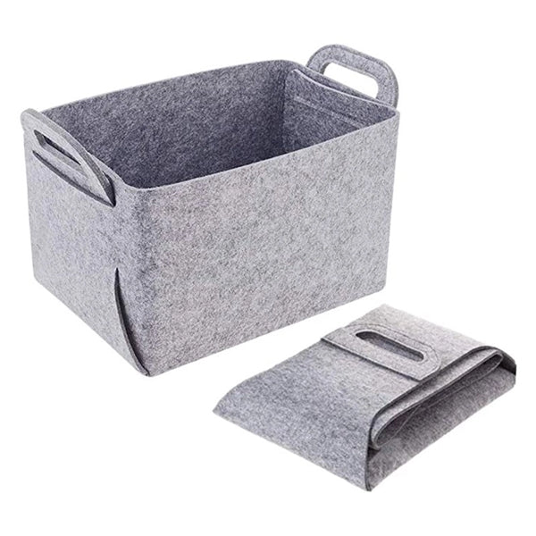 Foldable Felt Storage Basket