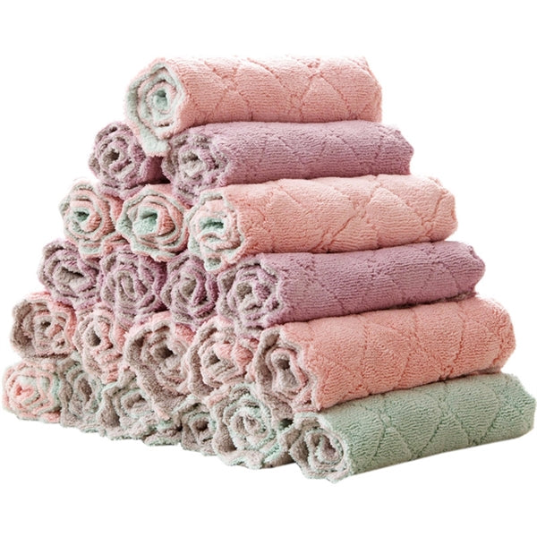 Double-sided Coral Fleece Rag