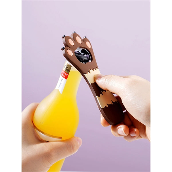 Cute Cat Paw Bottle Opener Magnet