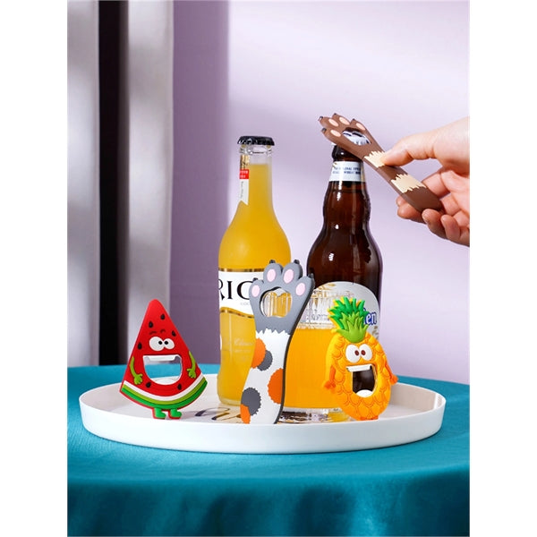 Cute Cat Paw Bottle Opener Magnet